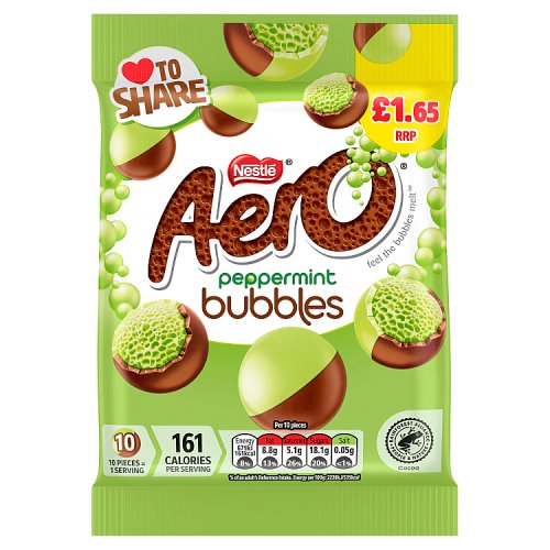 NESTLE AERO BUBBLES PEPPERMINT £1.65 80g Main image