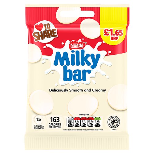 NESTLE MILKYBAR GIANT BUTTONS £1.65 85g Main image