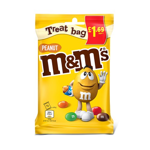 M&M PEANUT TREAT BAG 70g