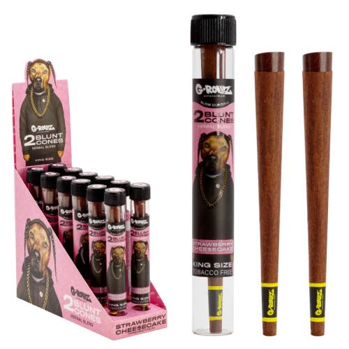 G ROLLZ STRAWBERRY CHEESECAKE CONES 2 PACK Main image