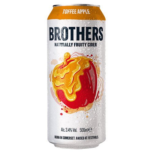 BROTHERS CIDER TOFFEE APPLE 3.4% 500ML Main image