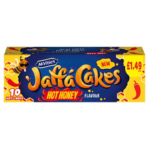 MCVITIES JAFFA CAKES HOT HONEY £1.49 110g Main image