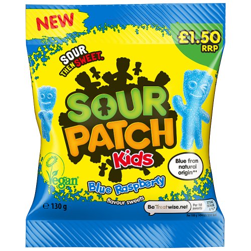 SOUR PATCH KIDS BLUE RASPBERRY BAG PMP 10CA std Main image