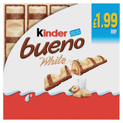 KINDER BUENO WHITE [5 PACK] £1.99 5pk Main image