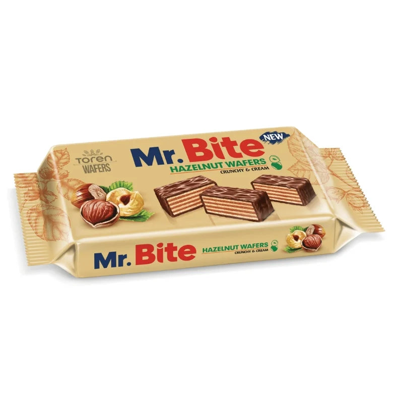 Toren Mr.Bite Milk Chocolate Coated Wafers With Hazelnut Cream 24x38g Main image