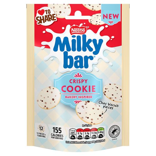 NESTLE MILKYBAR COOKIE CRISP BUTTONS 86g