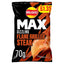 WALKERS MAX FLAME GRILLED STEAK £1.35 70g