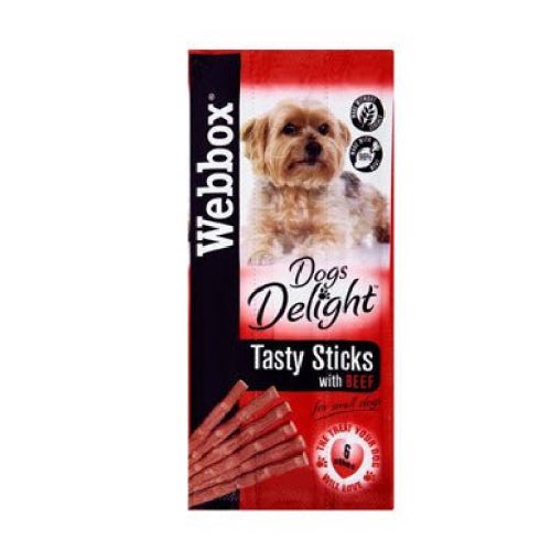 WEEBOX 6 DOG DELIGHTS BEEF 6 PACK Main image