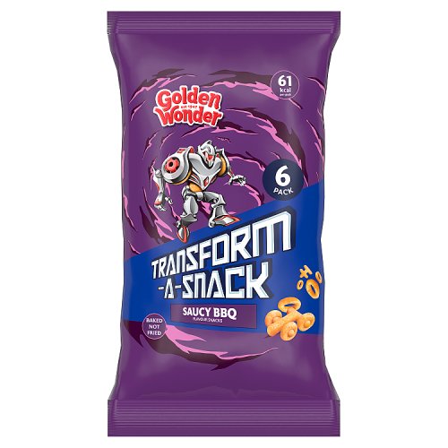 GOLDEN WONDER TRANSFORMER SAUCY BBQ [6 PACK] 6x12g Main image