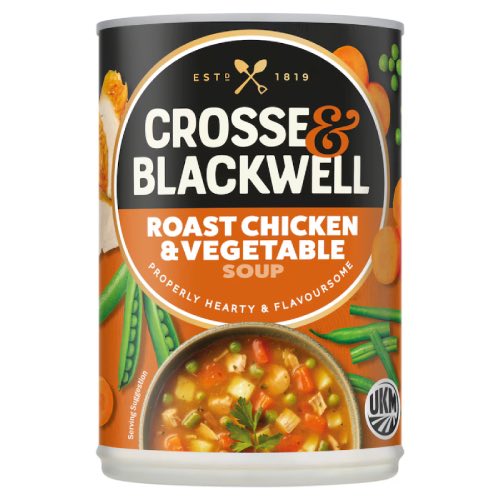 CROSSE & BLACKWELL CHICKEN & VEG SOUP £1.59 400g Main image