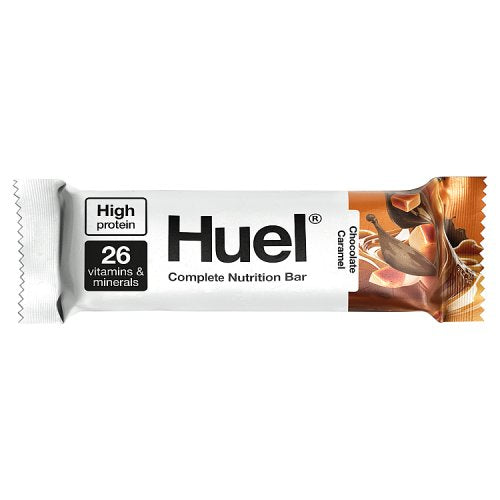 HUELCHOCOLATE CARAMEL NUTRITION BAR 55G Main image