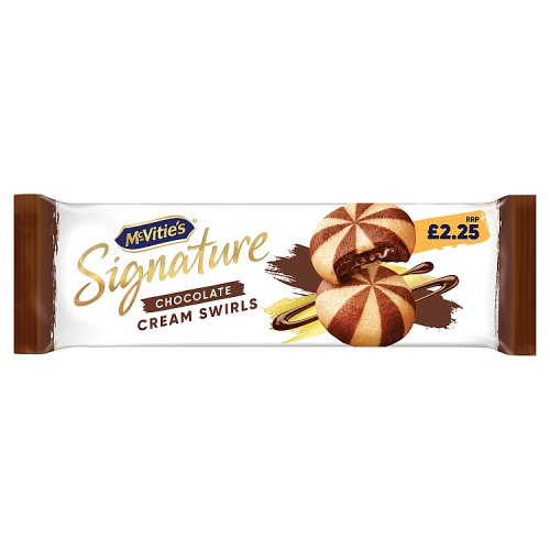 MCVITIES CHOCOLATE CREAM SWIRL £2.25 142g