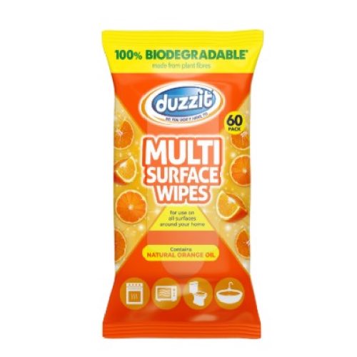 DUZZIT BIO MULTI SURFACE WIPES 60s Main image