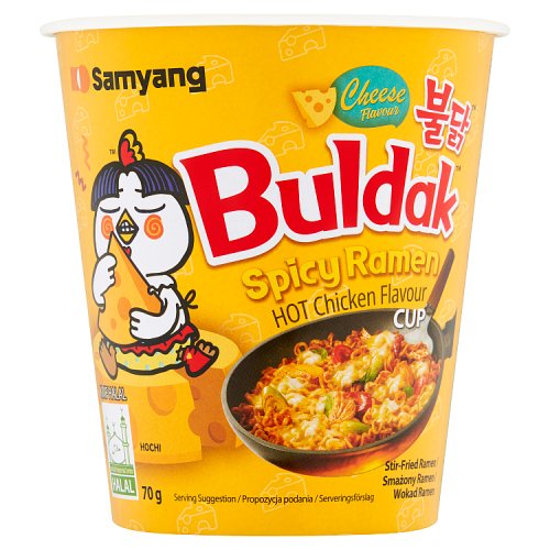 SAMYANG CHICKEN RAMEN CHEESE NOODLE 70G Main image