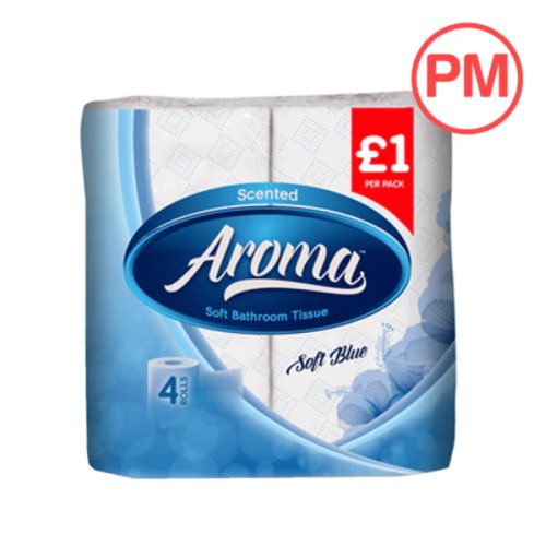 AROMA PERFUMED BLUE TOLIET ROLL 4ROLL Main image