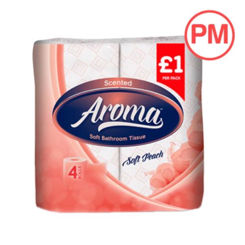 AROMA PERFUMED TOLIET ROLL PEACH 4ROLL Main image