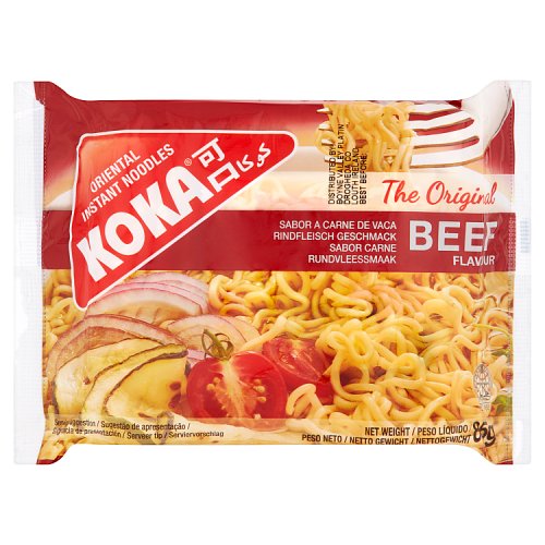 KOKA NOODLES BEEF PACKET 85g Main image