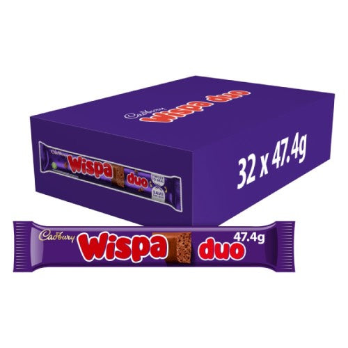 CADBURY WISPA DUO CHOCOLATE BAR 47.4G 47.4g