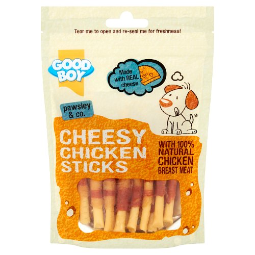 GOOD BOY TREAT STICK CHICKEN & CHEESE 80G Main image