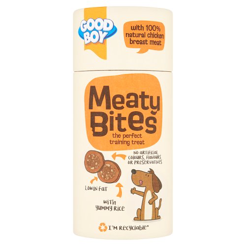 GOOD BOY MEATY BITES CHICKEN & RICE 70G Main image