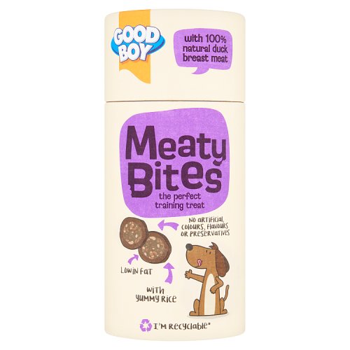 GOOD BOY MEATY BITES DUCK & RICE 70G Main image