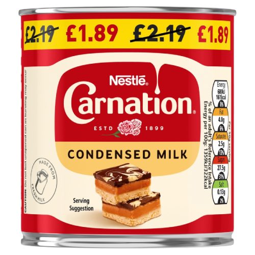 CARNATION CONDENSED MILK £1.89 397g