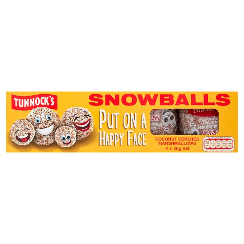 TUNNOCKS SNOWBALL [4 PACK] 4pk