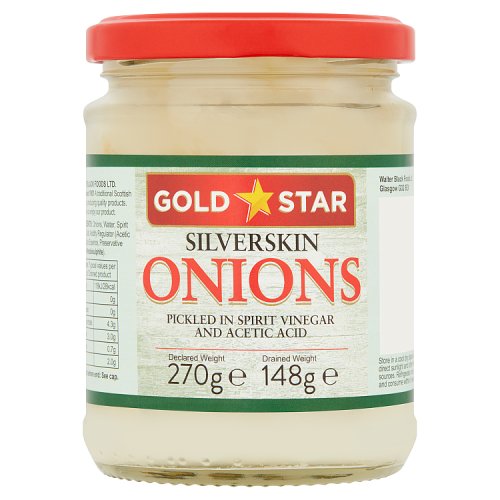 GOLD STAR SILVERSKIN ONIONS 270g Main image