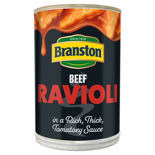 BRANSTON BEEF RAVIOLI 395g