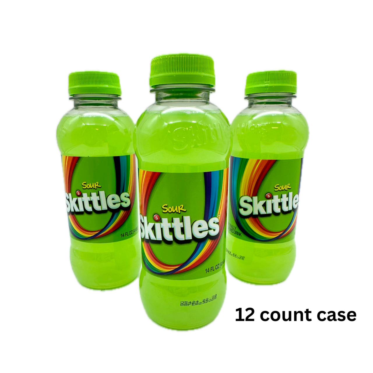 Skittles Sour Bottles 414ml 12 Pack Main image