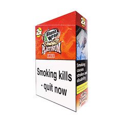 Double Platinum Blunt Wraps Amber 25 x 2 Packs