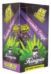 Kingpin Hemp Blunt Wraps Purple/Grape