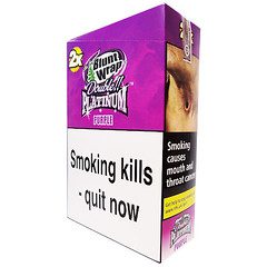 Double Platinum Blunt Wraps Purple 25 x 2 Packs Main image