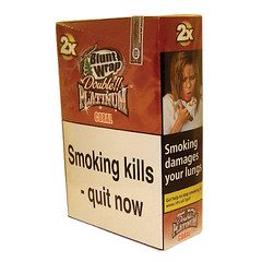 Double Platinum Blunt Wraps Coral 25 x 2 Packs Main image