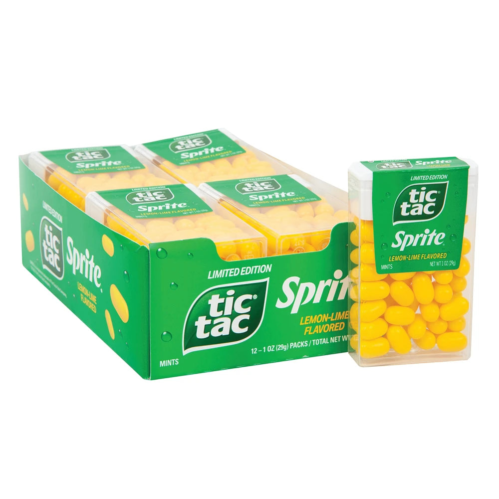 Tic Tac Spirite Lemon Lime 29g 12 Pack Main image