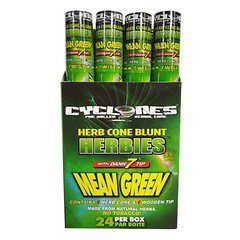 Cyclone Hemp Cone Flavoured Mean Green With Dank 7 Main image