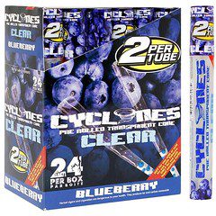 Cyclone Pre-Rolled Clear Flavoured Blueberry Cones Main image