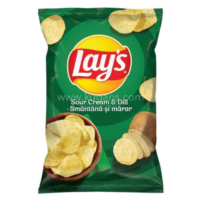 Lay's Sour Cream & Dill 140g