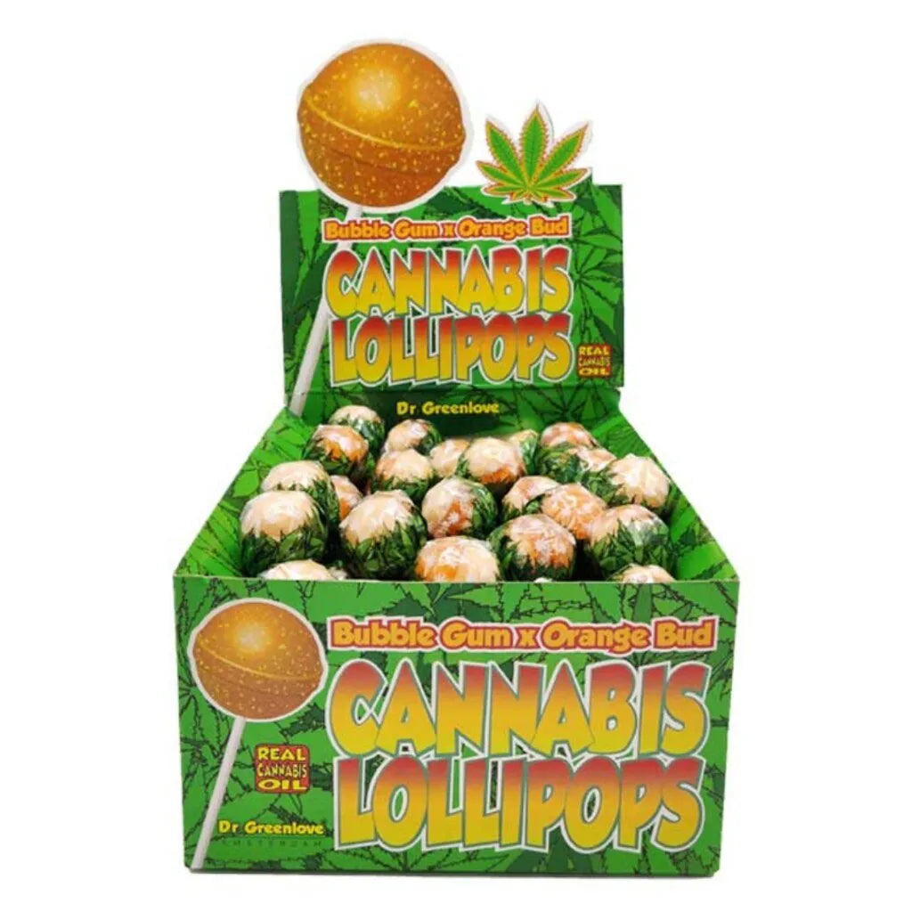 Cannabis Lollipop Bubblegum Orange Bud 18g 70 Pack Main image
