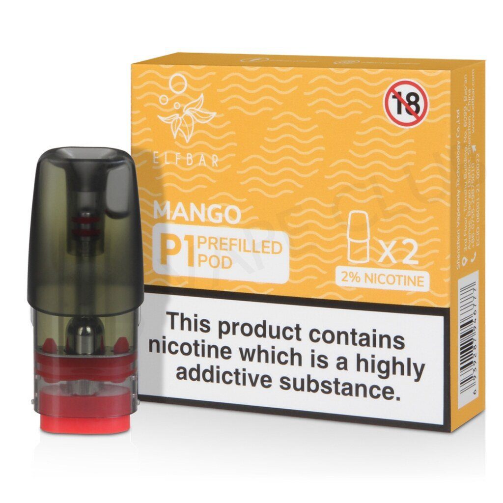 Elf Bar Mango P1 Prefilled Pod 10 Pack Main image