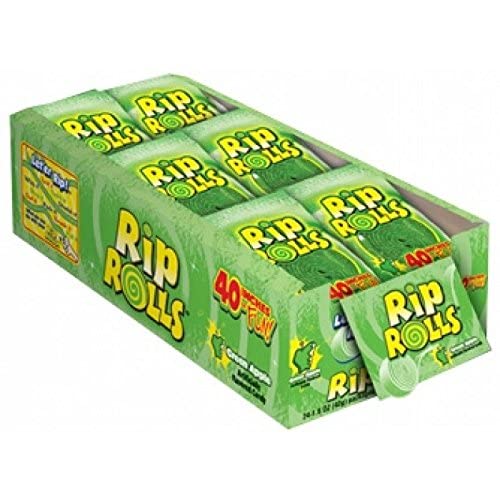 Rip Rolls Green Apple Flavour 40 Rolls