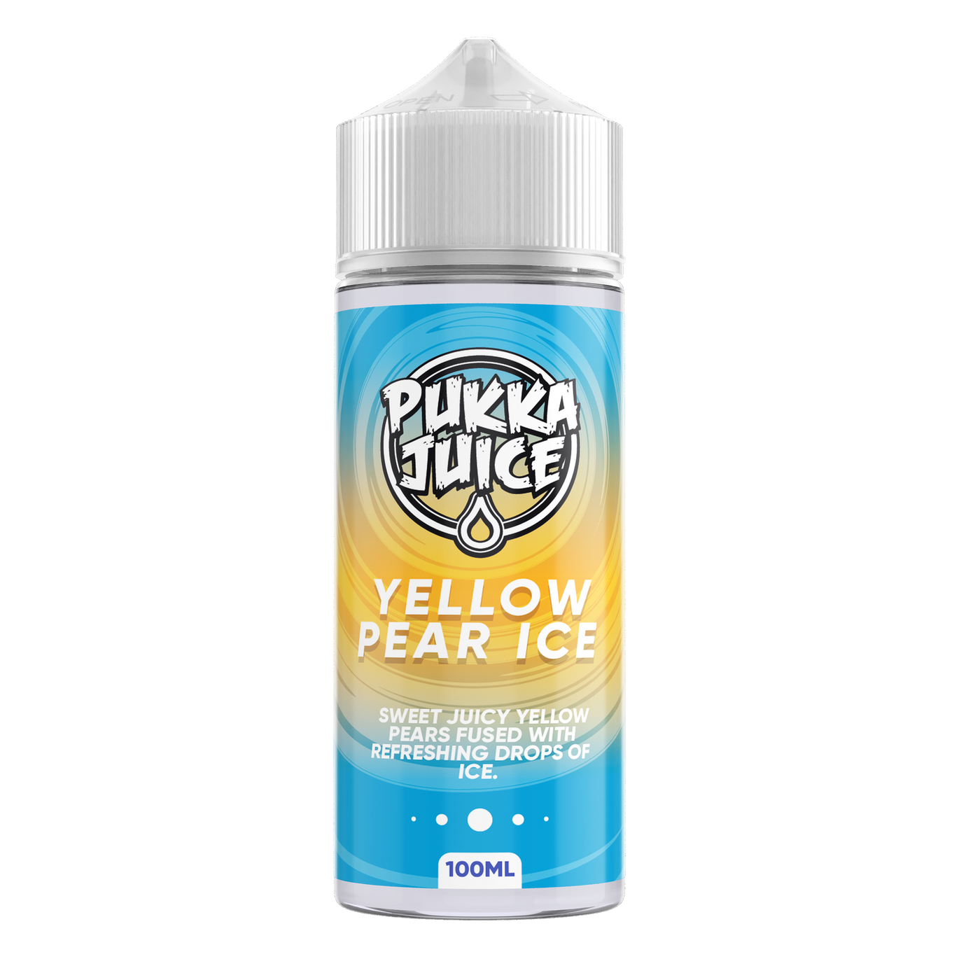 PUKKA JUICE 100ML SHORTFILL YELLOW PEAR ICE Main image