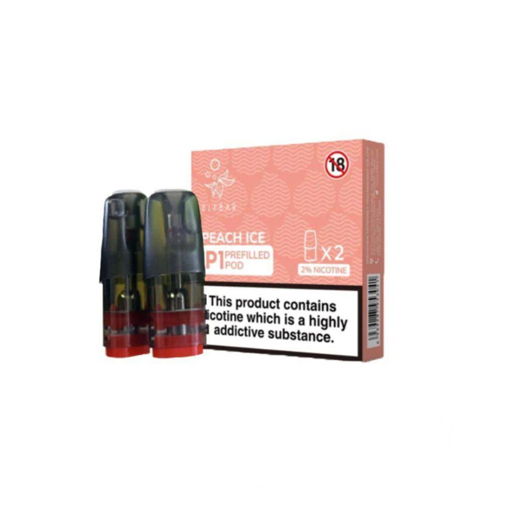 Elf Bar Peach Ice P1 Prefilled Pod 10 Pack Main image