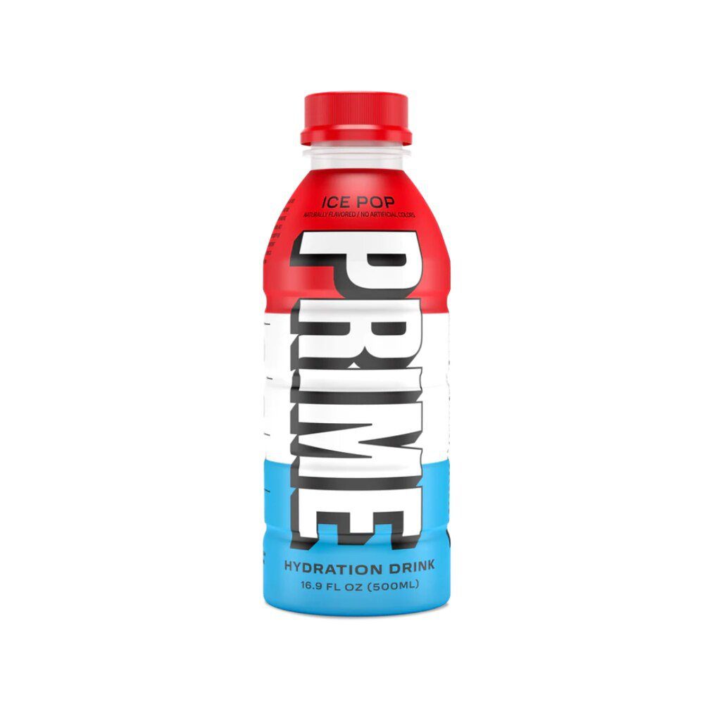 Prime Ice Pop Bottle 500ml 12 Pack