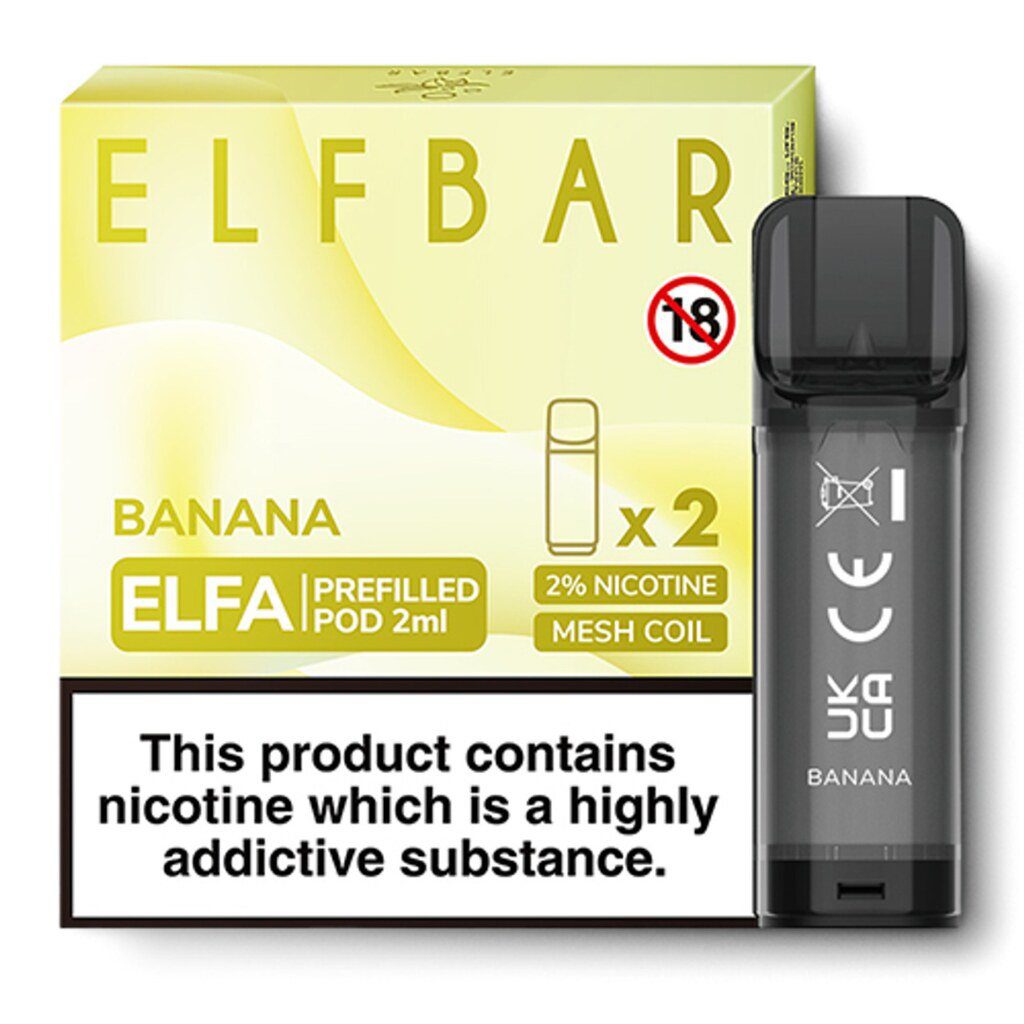 Elfa Prefilled Banana Pod 10 Pack Main image