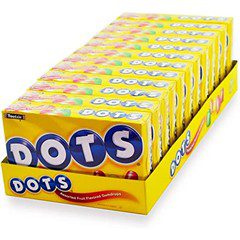 Tootsie Dots Assorted Fruit Flavour 184g 12 Pack Main image