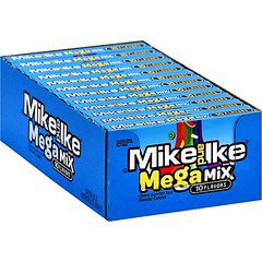 Mike & Ike Mega Mix 120g 12 Pack Theatre Box Main image