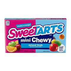 Sweetarts Mini Chewys Theatre Box 106g Main image