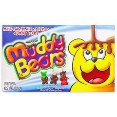 Muddy Bear Milk Chocolate Theatre Box 88g 12 Pack Main image