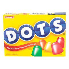 Tootsie Dots Assorted Fruit Flavour 184g